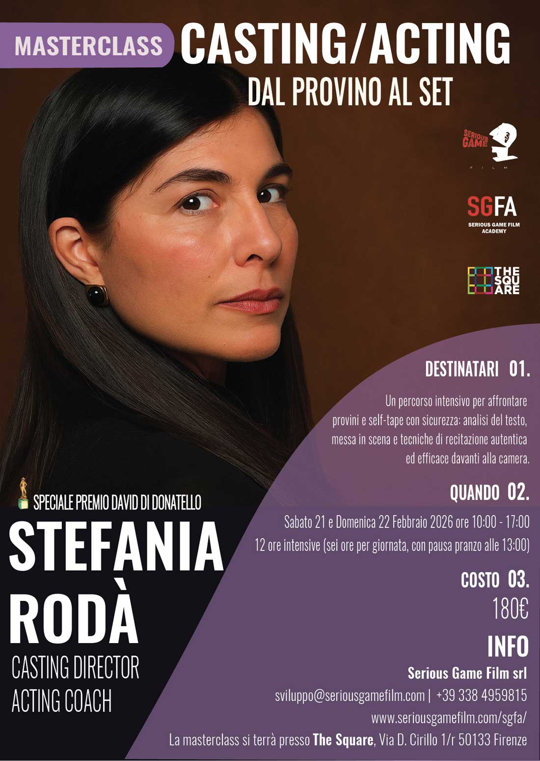 Masterclass - Stefania Rodà